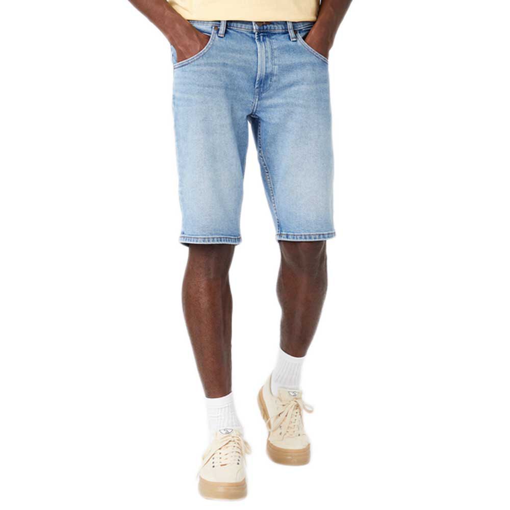wrangler colton denim shorts gris 30 homme