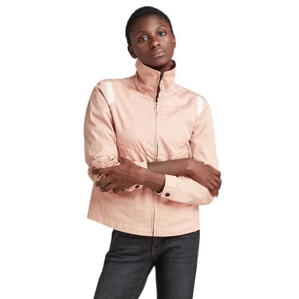g-star slim overshirt jacket rose xl femme