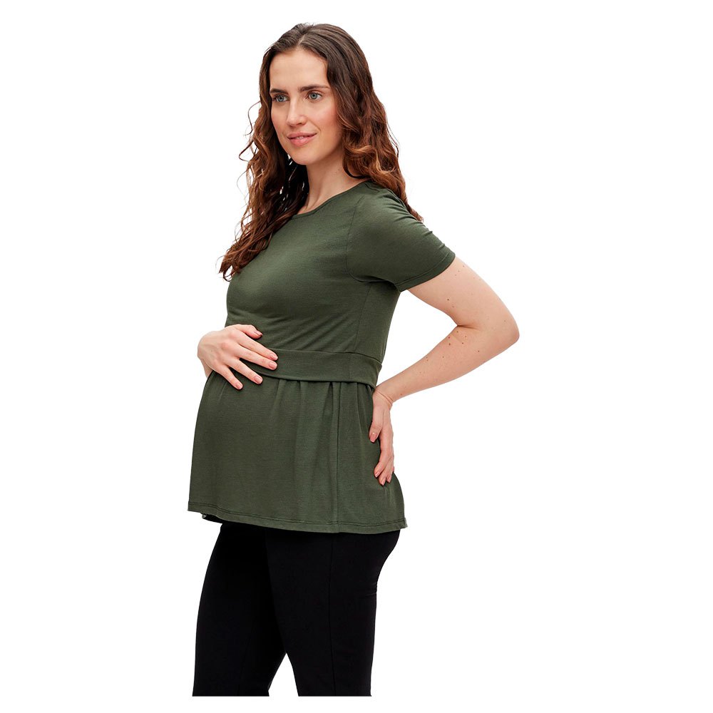 mamalicious new anabel june maternity short sleeve t-shirt vert m femme
