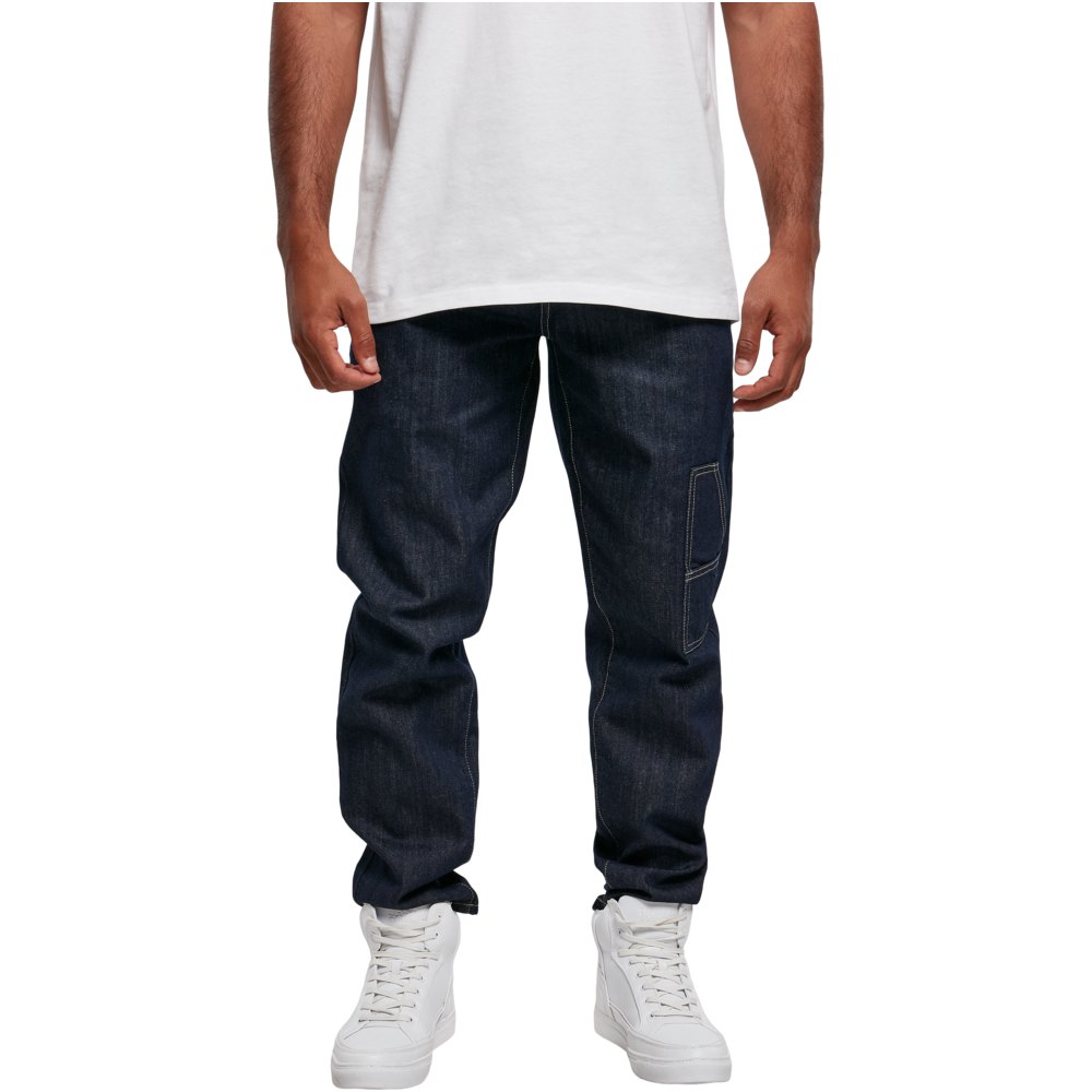 southpole straight mid waist jeans bleu 36 homme