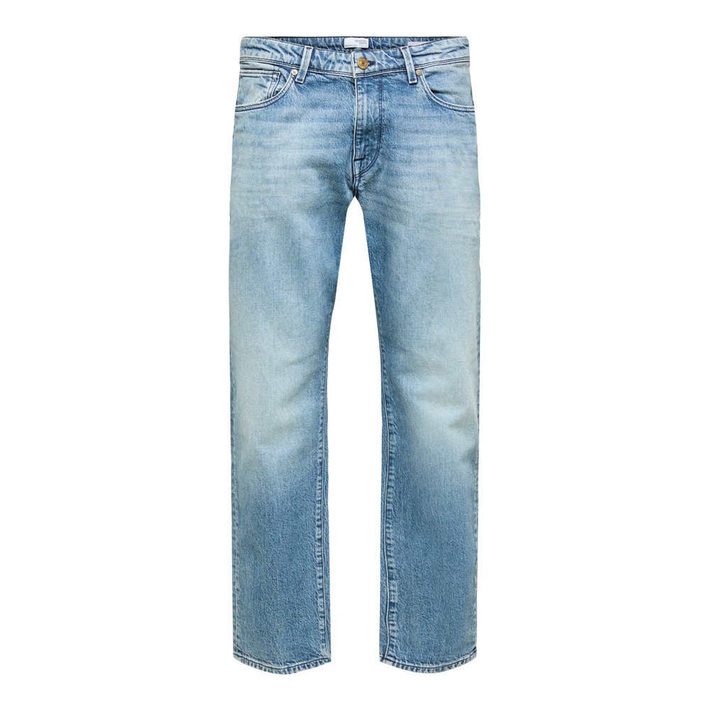 selected straight-scott 22610 lb jeans bleu 28 / 32 homme
