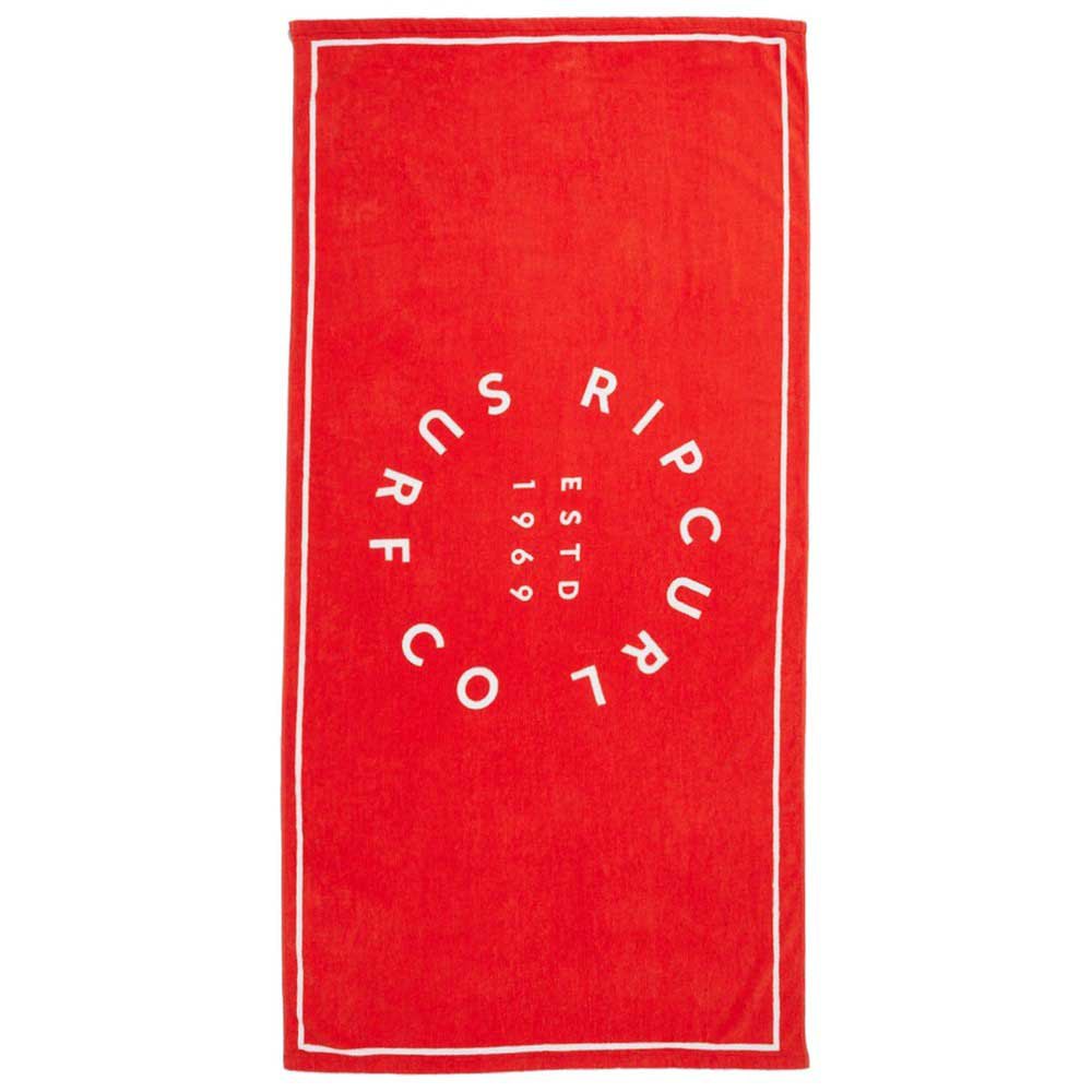 rip curl re-entry towel towel rouge  homme