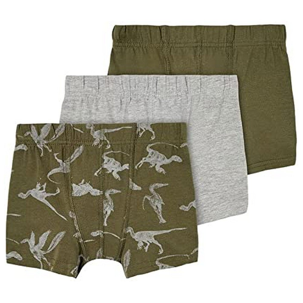 name it tights olive night dino 3 units boxer multicolore 18 months garçon