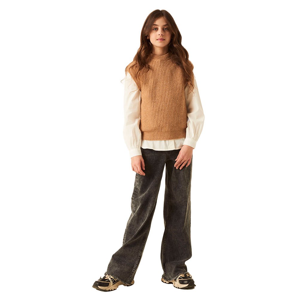garcia v22645 sweater marron 8-9 years fille