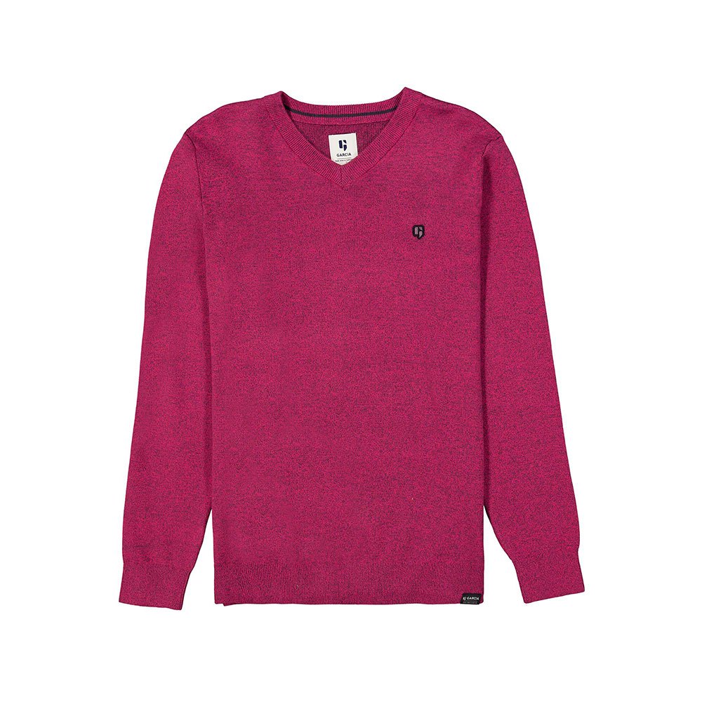 garcia z1084 sweater rouge m homme