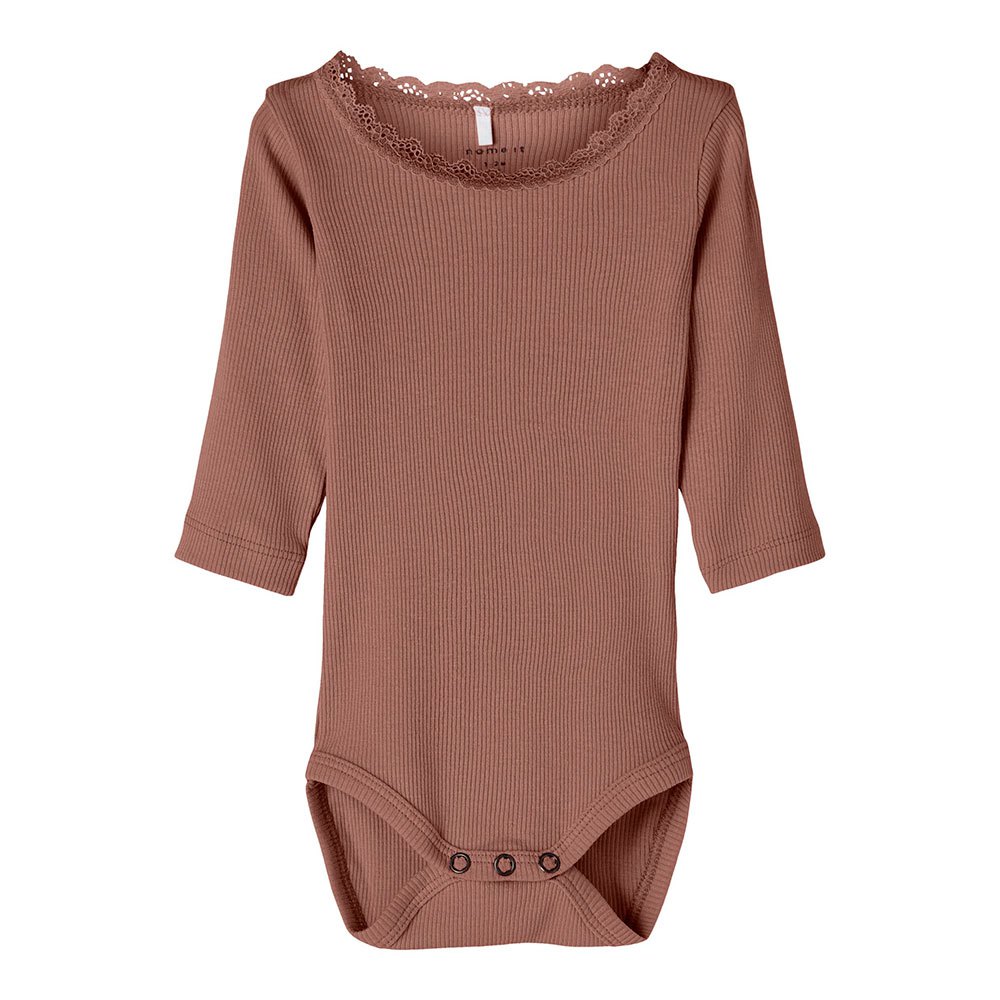 name it kab long sleeve body marron 24 months fille