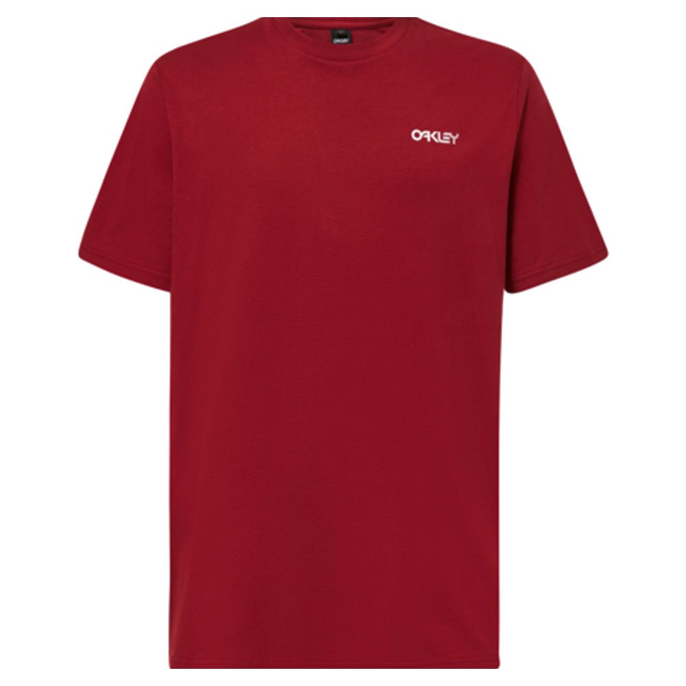 oakley apparel bandana b1b short sleeve t-shirt rouge s homme