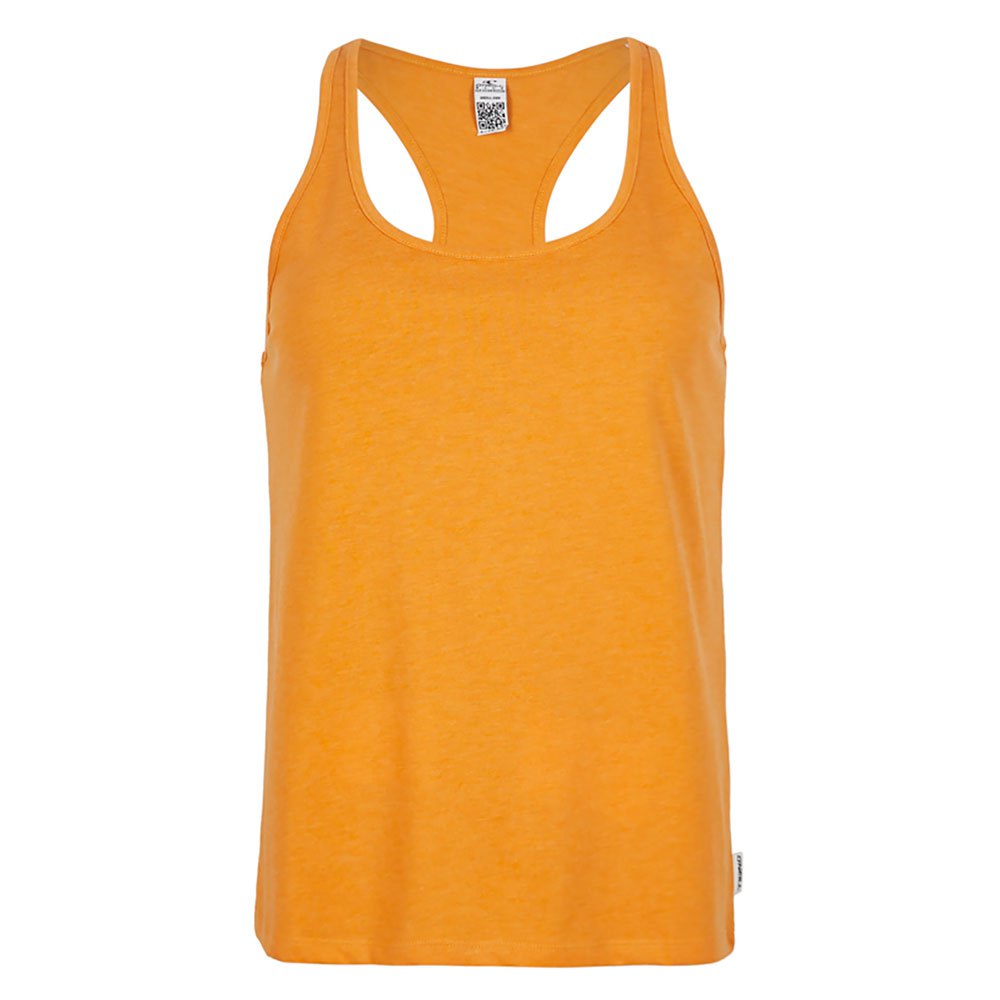 o´neill n1850004 essentials racer back sleeveless t-shirt orange xl femme
