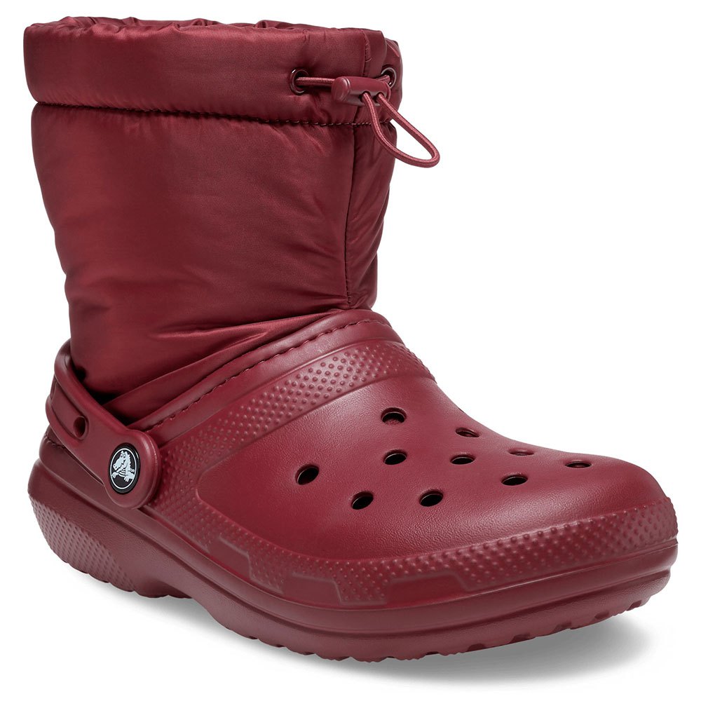 crocs classic lined neo puff boots rouge eu 37-38 homme