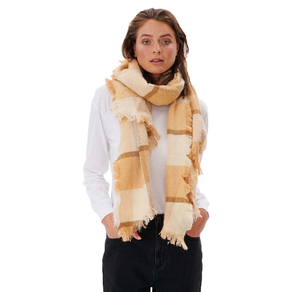 rip curl breeze check scarf beige  homme