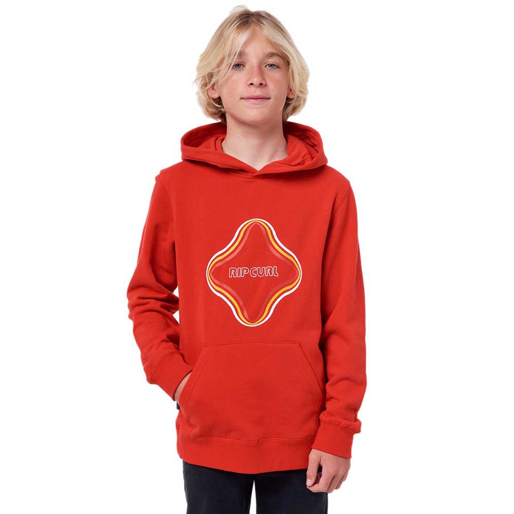 rip curl surf revival boy hoodie rouge 10 years garçon