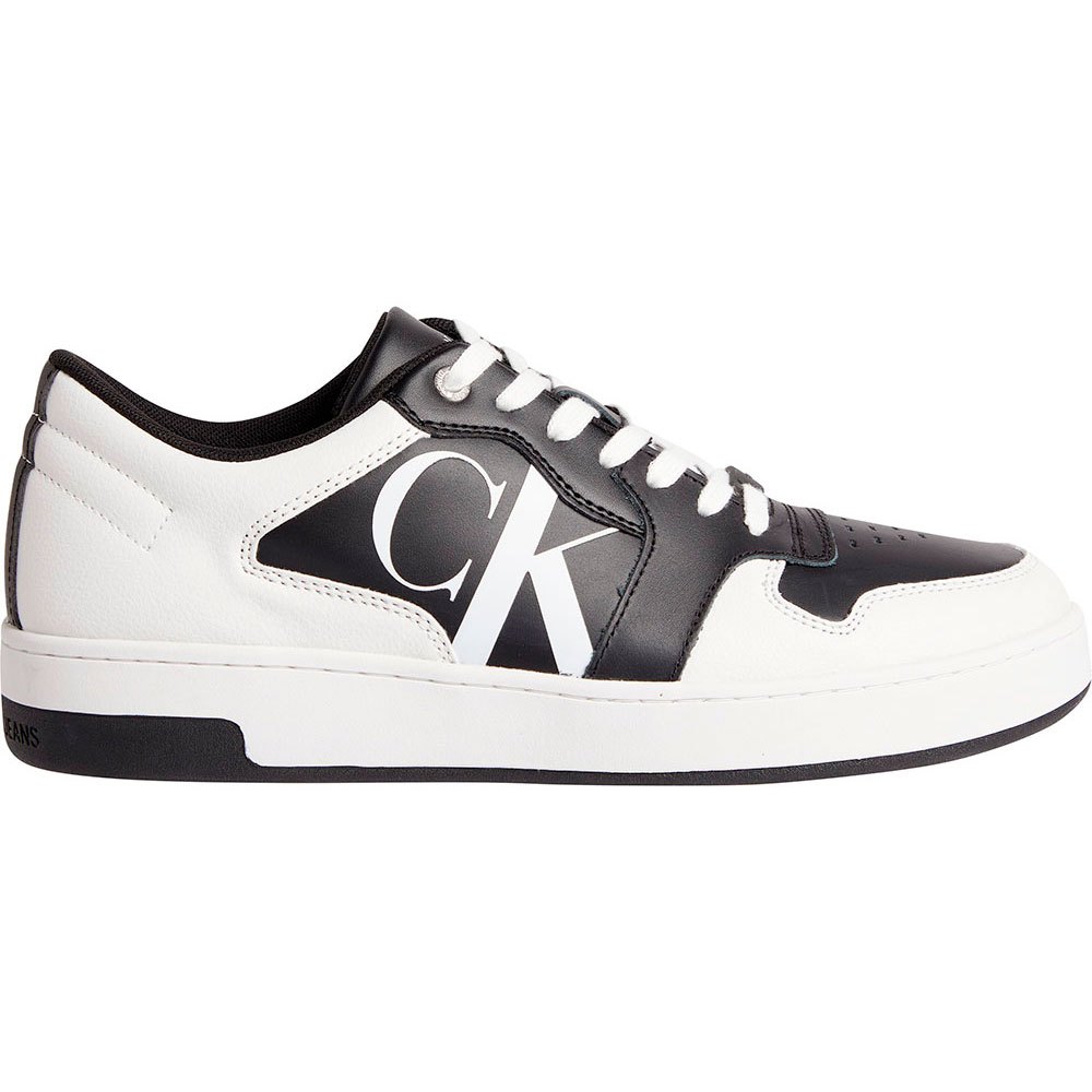 calvin klein jeans cupsole laceup basketball trainers blanc eu 42 homme
