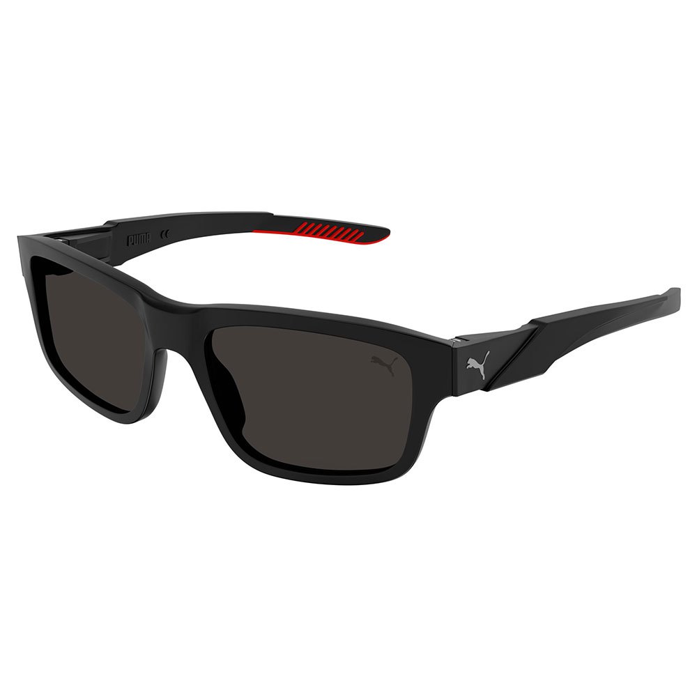 puma pu0359s-001 sunglasses noir 56 homme