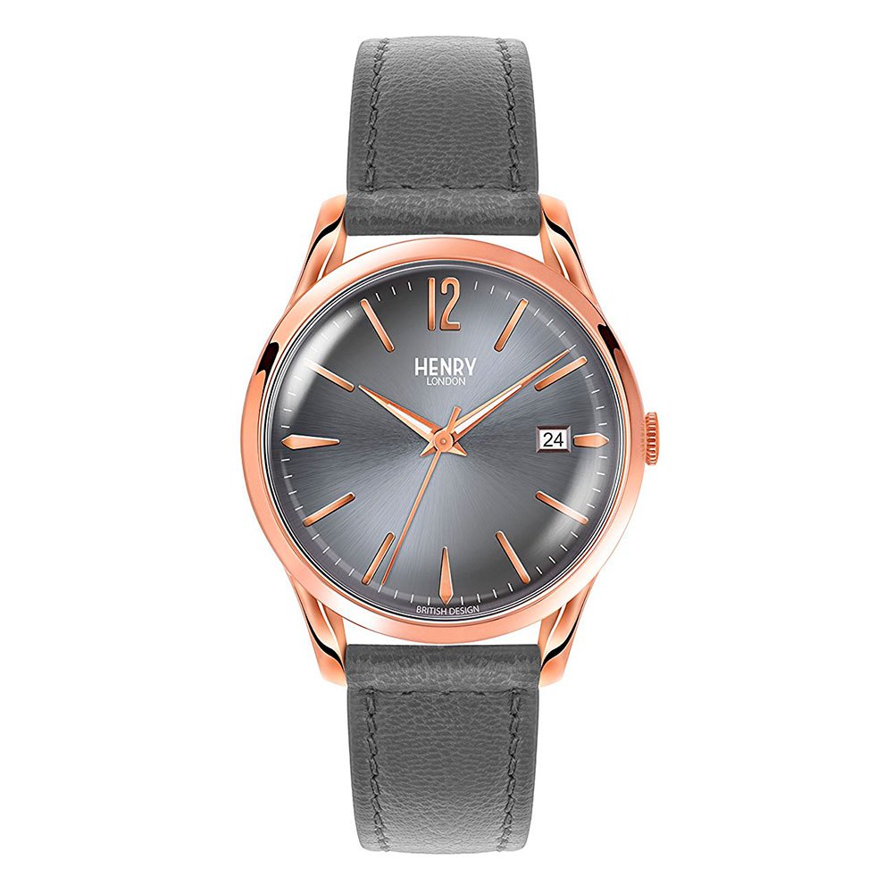 henry london hl39-s-0120 watch doré