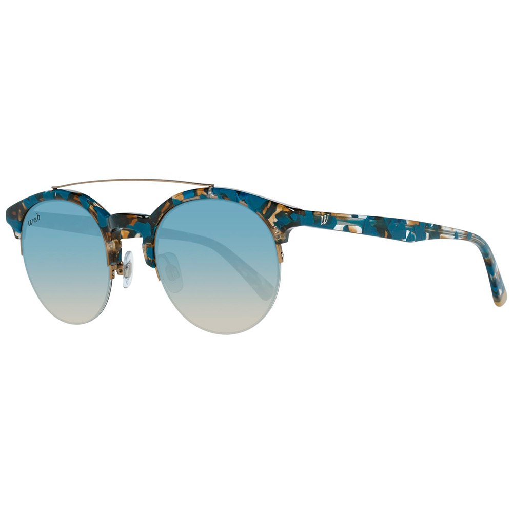 web eyewear we0192-4955w sunglasses bleu  homme