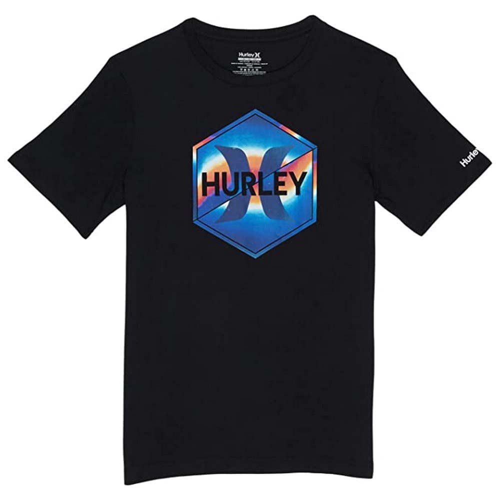 hurley gradient hex short sleeve t-shirt rouge s garçon