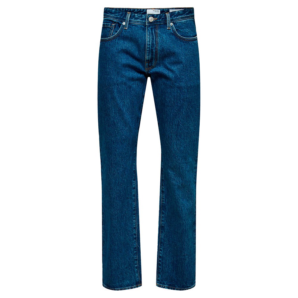 selected 196 straight fit scott 24304 jeans bleu 31 / 34 homme