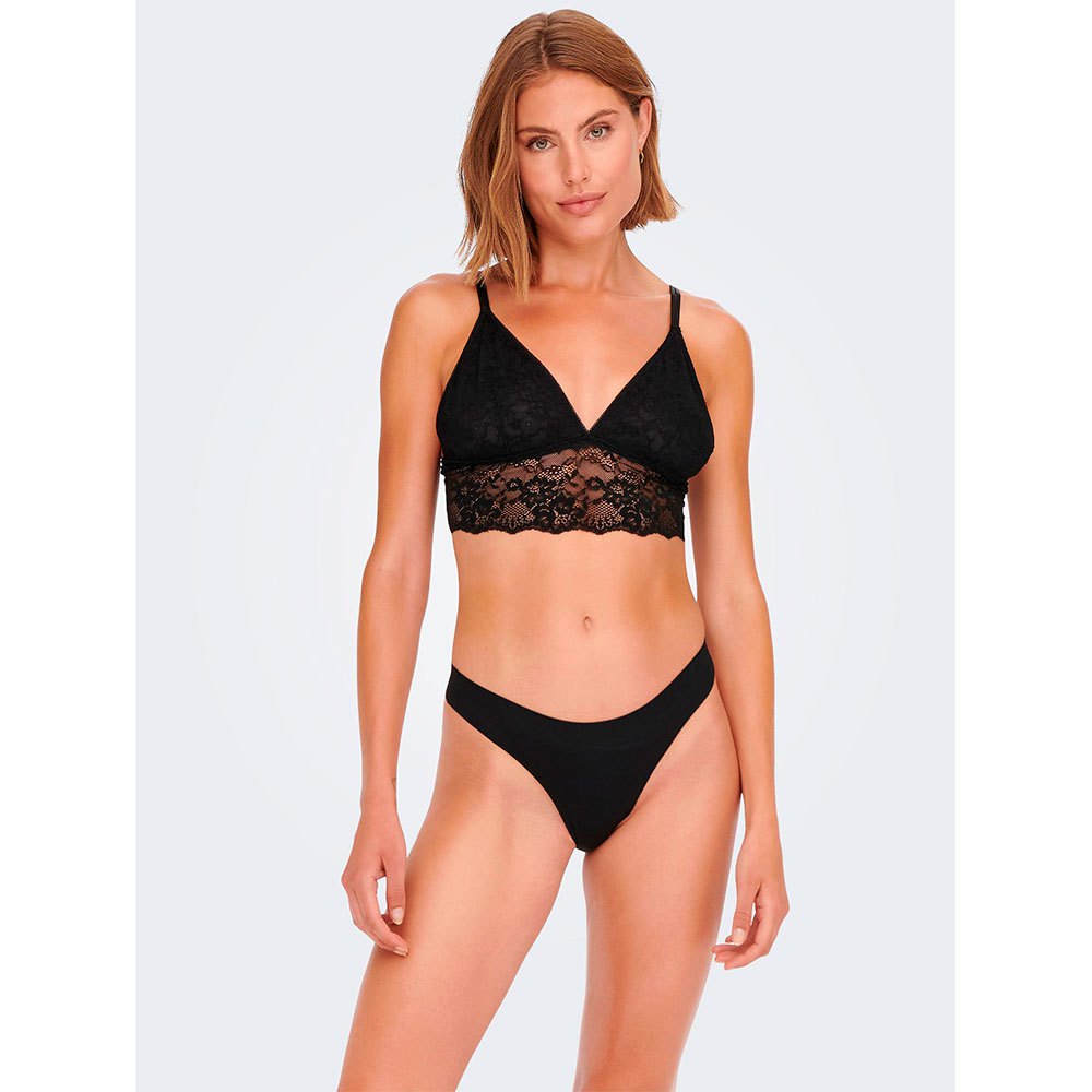 only tracy bonded panties 3 units noir xs femme