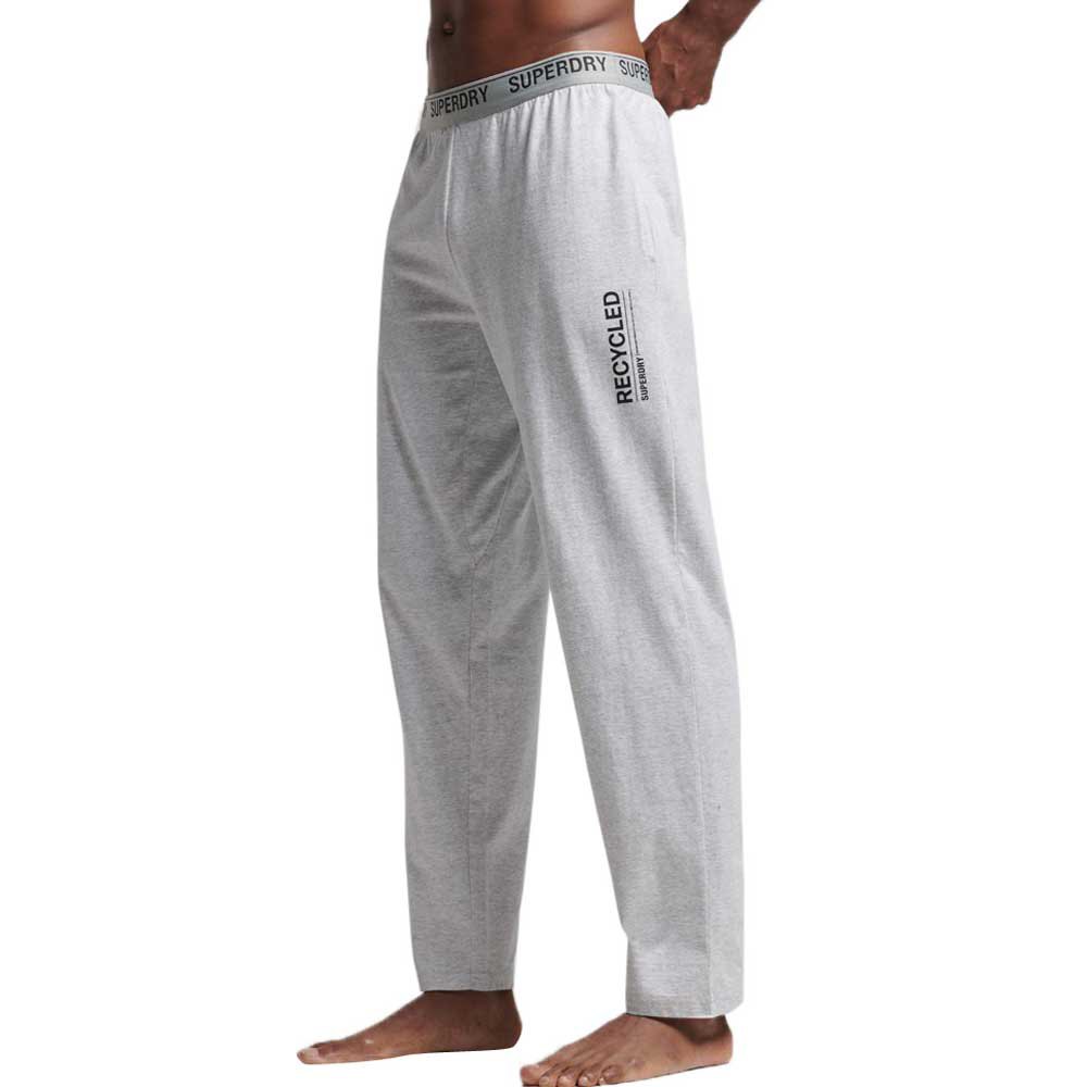 superdry recycled sleepwear pant pants pyjama gris xl homme