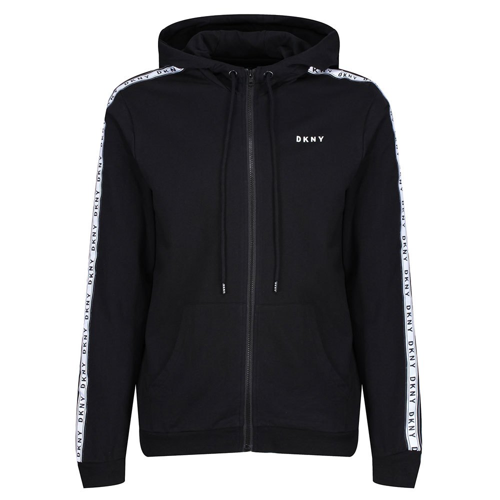 dkny n5_6749 full zip sweatshirt noir xl homme