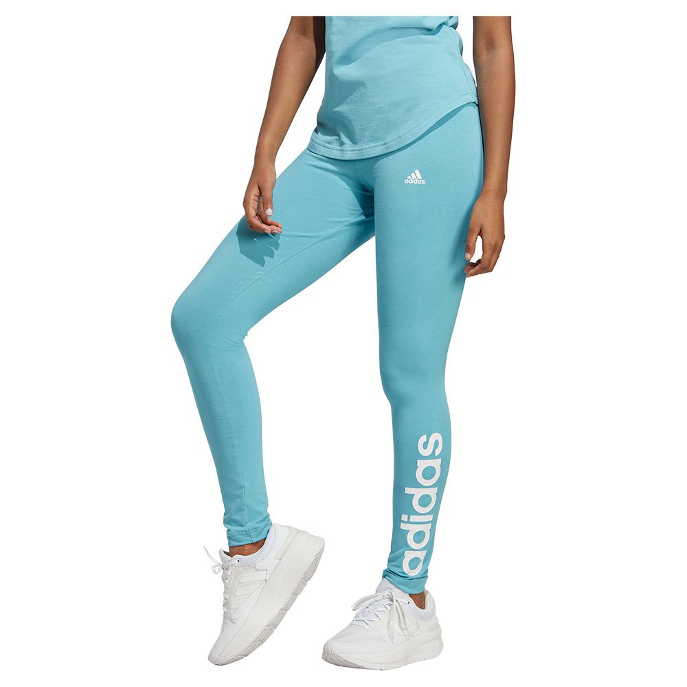adidas sportswear lin leggings bleu xs / regular femme