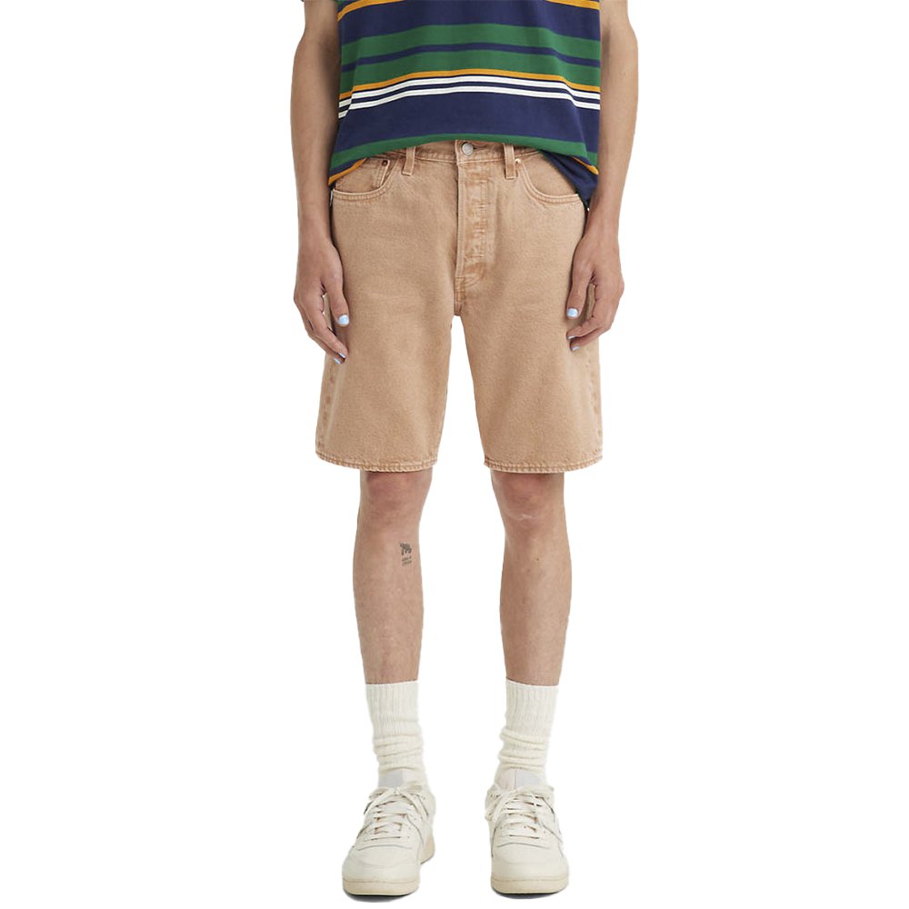 levi´s ® 501 original denim shorts marron 34 homme