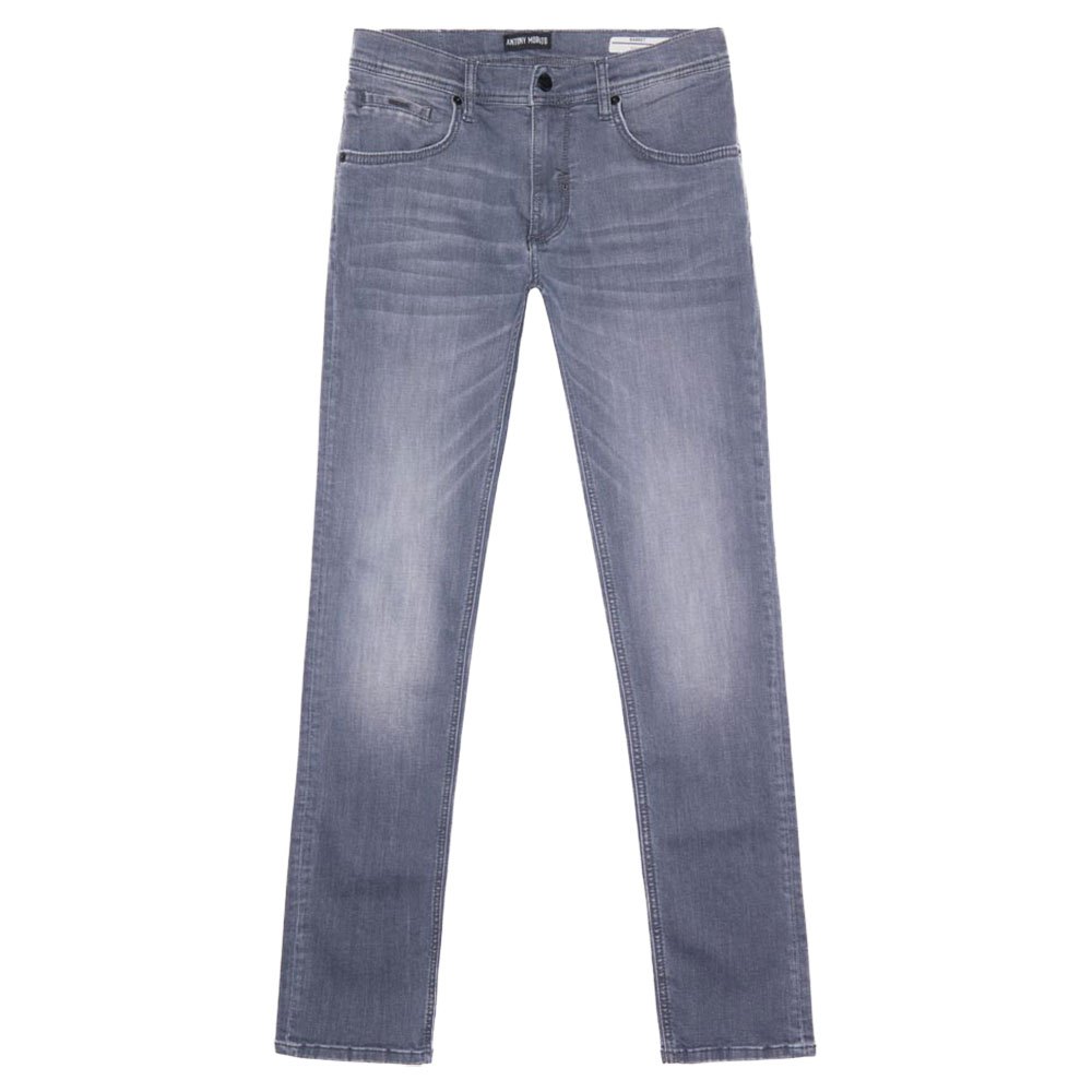 antony morato mmdt00276-fa750378-9001 jeans gris 33 homme