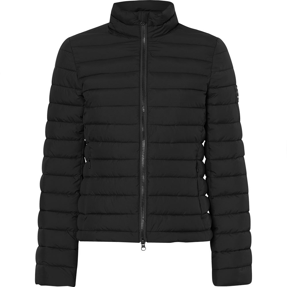 ecoalf beret 0407 jacket noir m femme