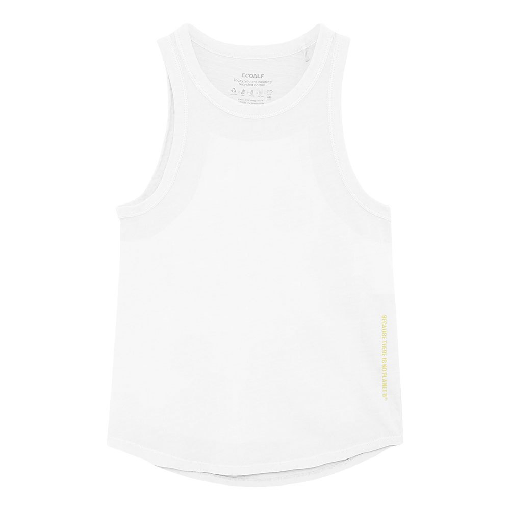 ecoalf nantes short sleeve t-shirt blanc s femme