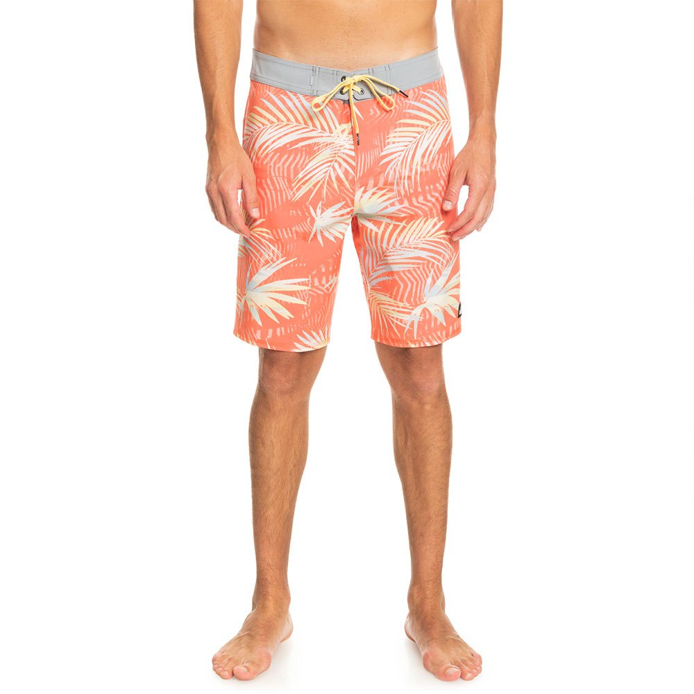 quiksilver surfsilk qs 69 19 swimming shorts orange 30 homme
