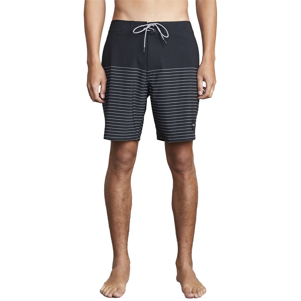 rvca curren trunk swimming shorts noir 34 homme