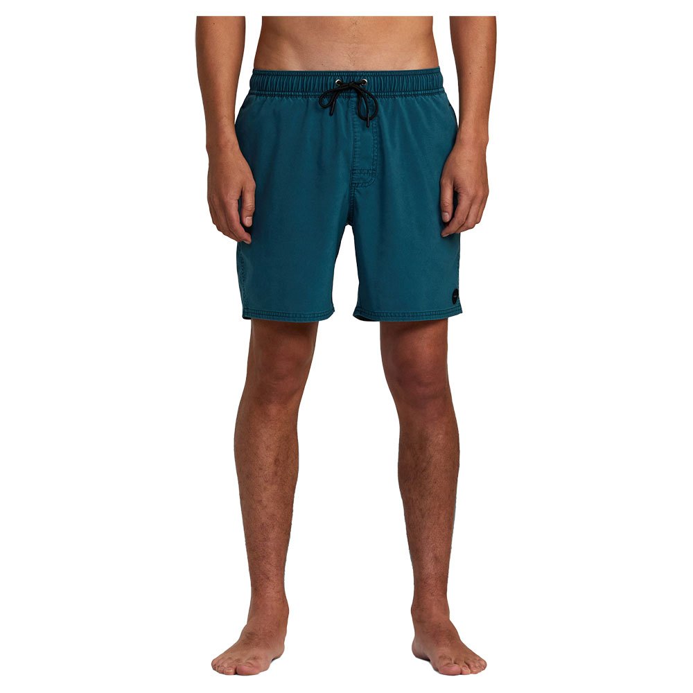 rvca va pigment elastic swimming shorts bleu 2xl homme