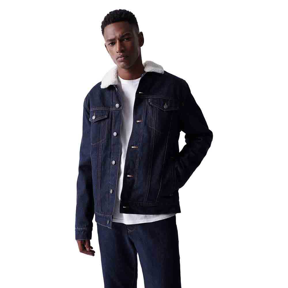 salsa jeans 21005599 jacket bleu 2xl homme