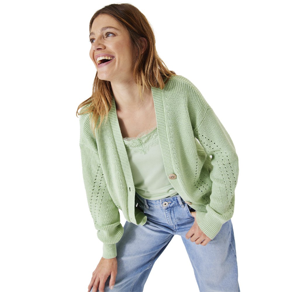 garcia b30250 sweatshirt vert xl femme