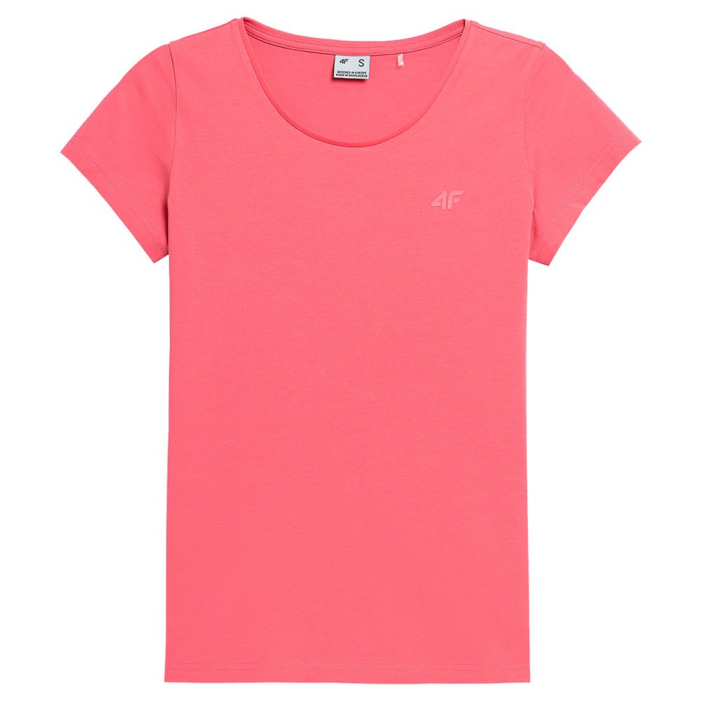 4f f580 short sleeve t-shirt rose xl femme
