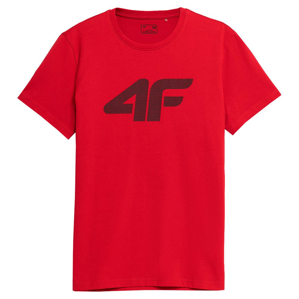 4f m537 short sleeve t-shirt rouge m homme