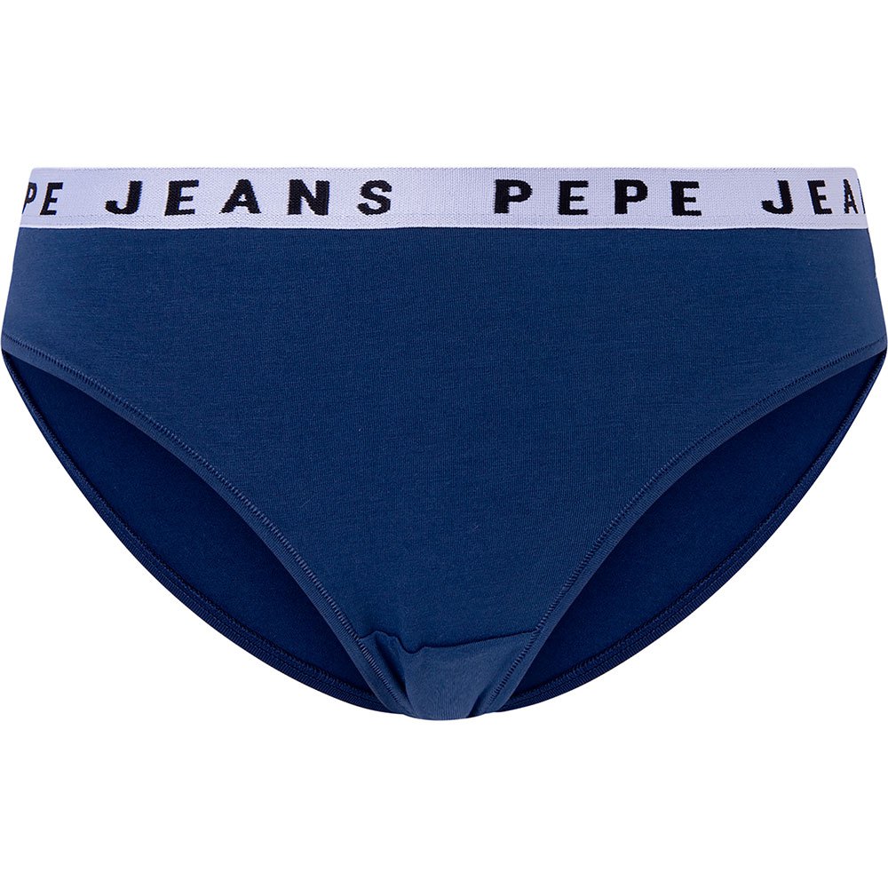 pepe jeans solid panties bleu s femme