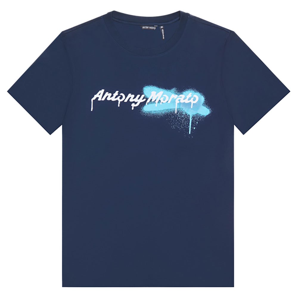 antony morato mmks02262-fa100144 t-shirt bleu 2xl homme