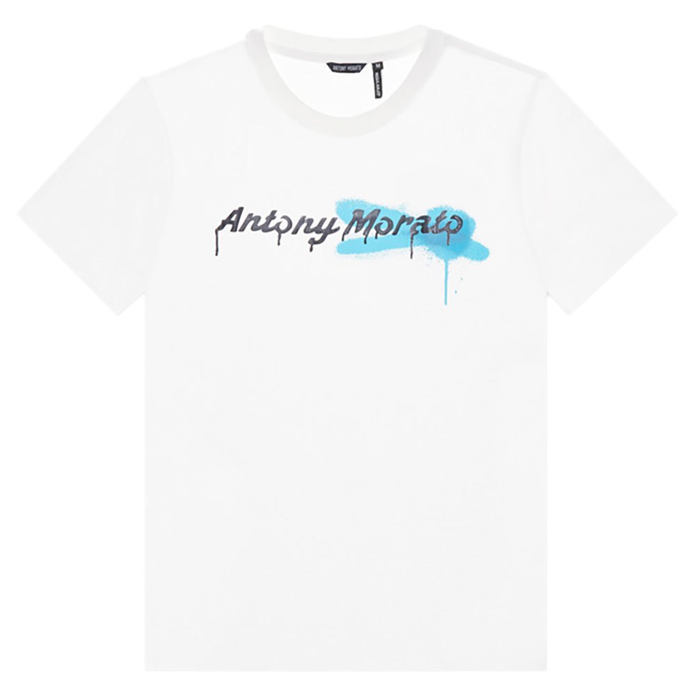 antony morato mmks02262-fa100144 t-shirt blanc l homme