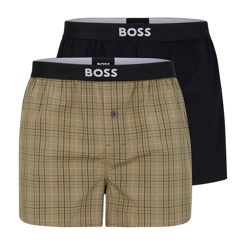 boss 2p boxer shorts ew 10251193 boxer 2 units multicolore m homme