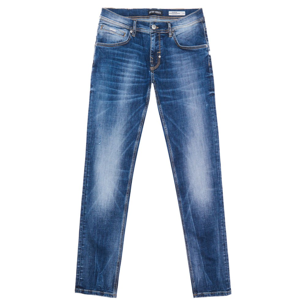 antony morato mmdt00265-fa750363-7010-1-w01595 gilmour super skinny fit jeans bleu 31 homme