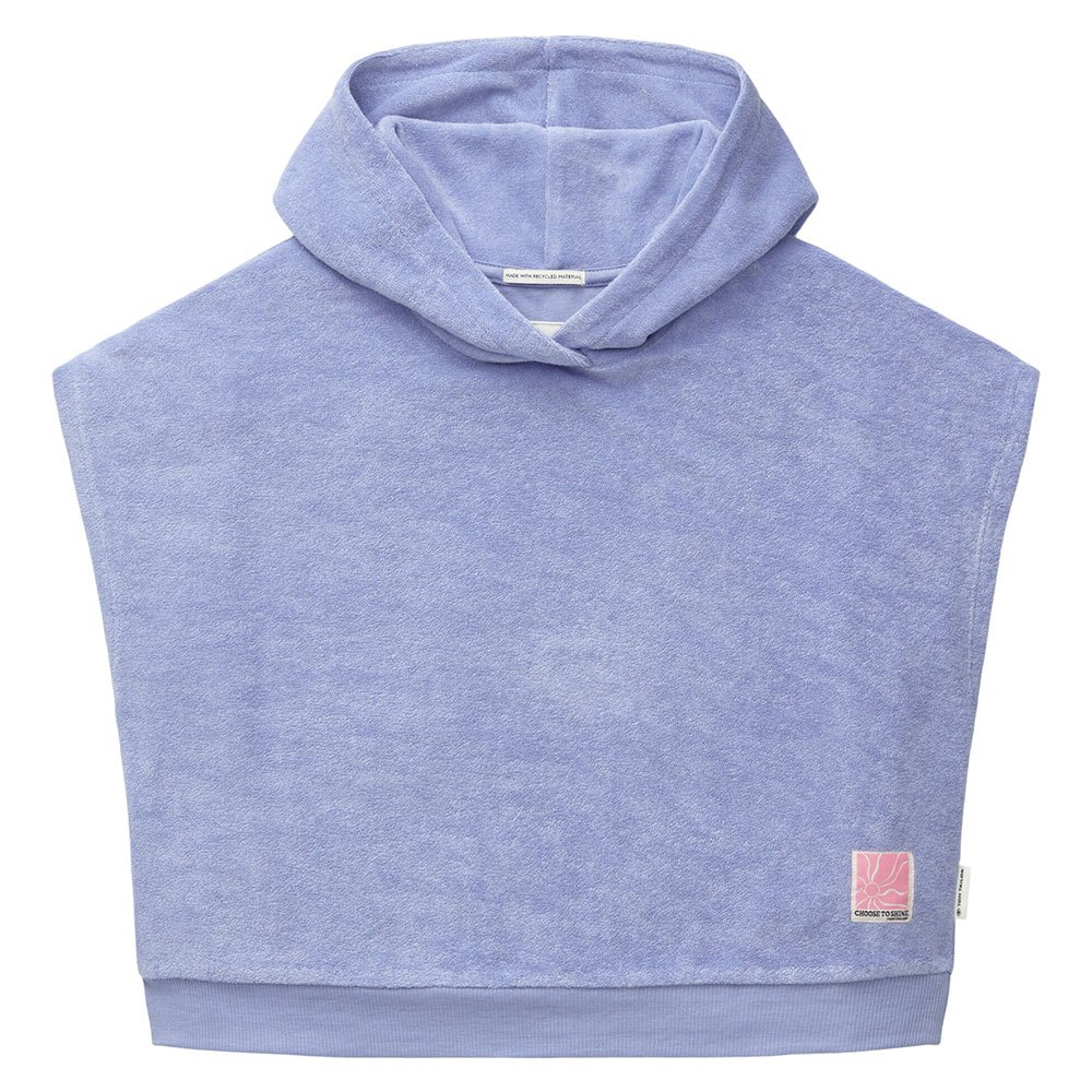 tom tailor oversized terry cloth hoody hoodie bleu 164 cm fille