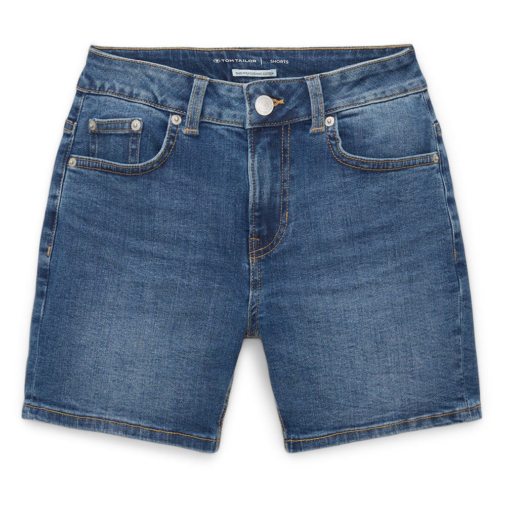 tom tailor roll up denim denim shorts bleu 146 cm fille