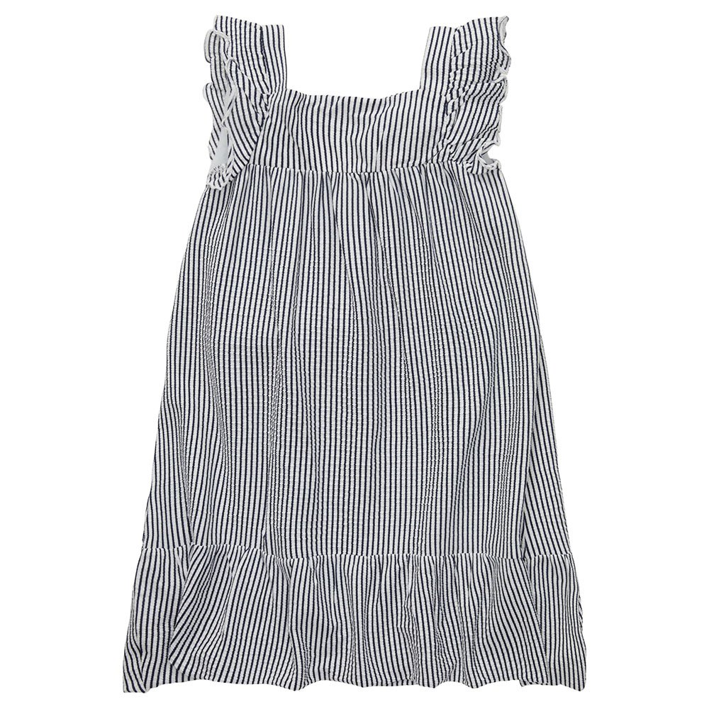 tom tailor striped volume dress gris 104-110 cm fille