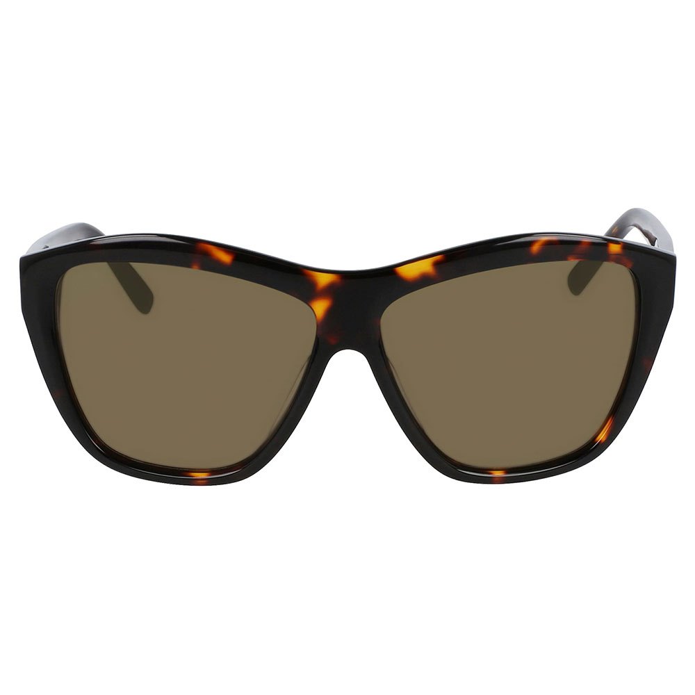 donna karan 544s sunglasses marron light brown homme