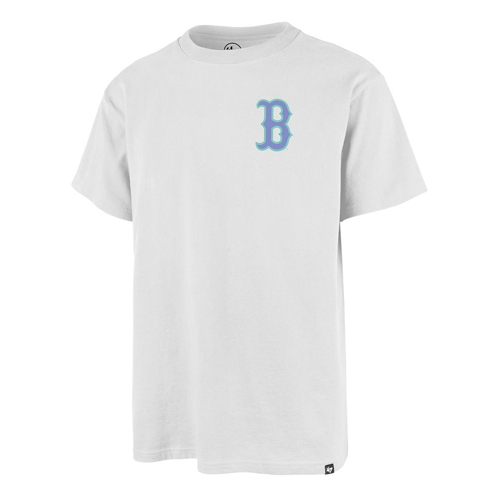 47 mlb boston red sox world series backer echo short sleeve t-shirt blanc xl homme