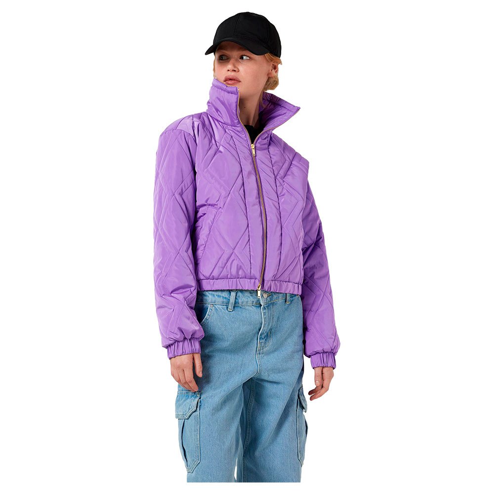 noisy may ziggy bomber jacket violet xs femme