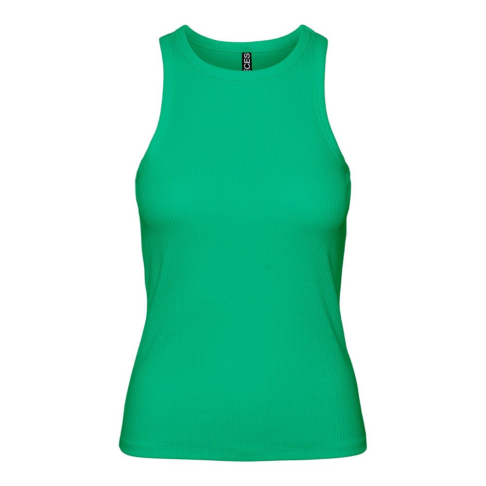 pieces ruka boxer sleeveless t-shirt vert xs femme