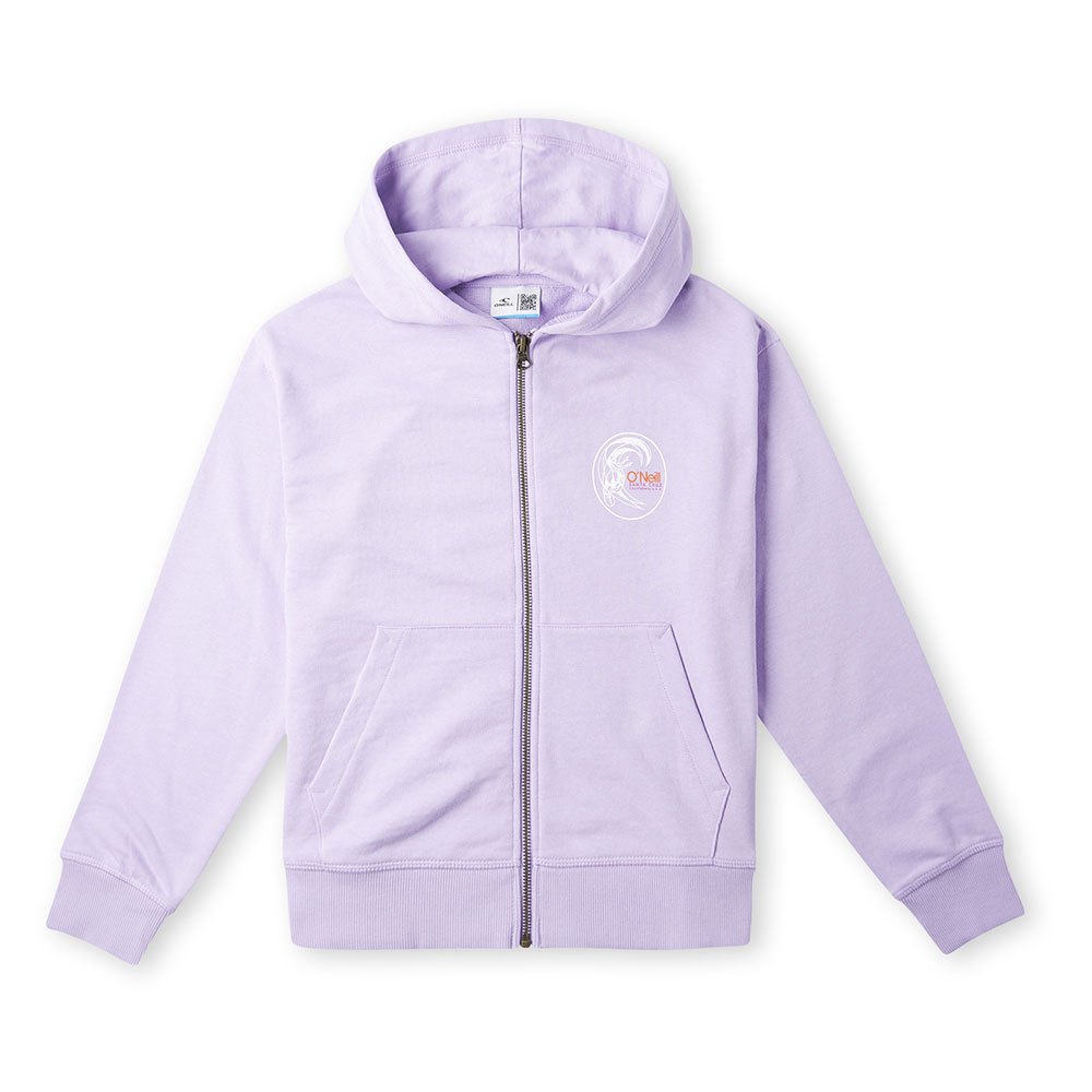 o´neill circle surfer hoodie violet 7-8 years fille