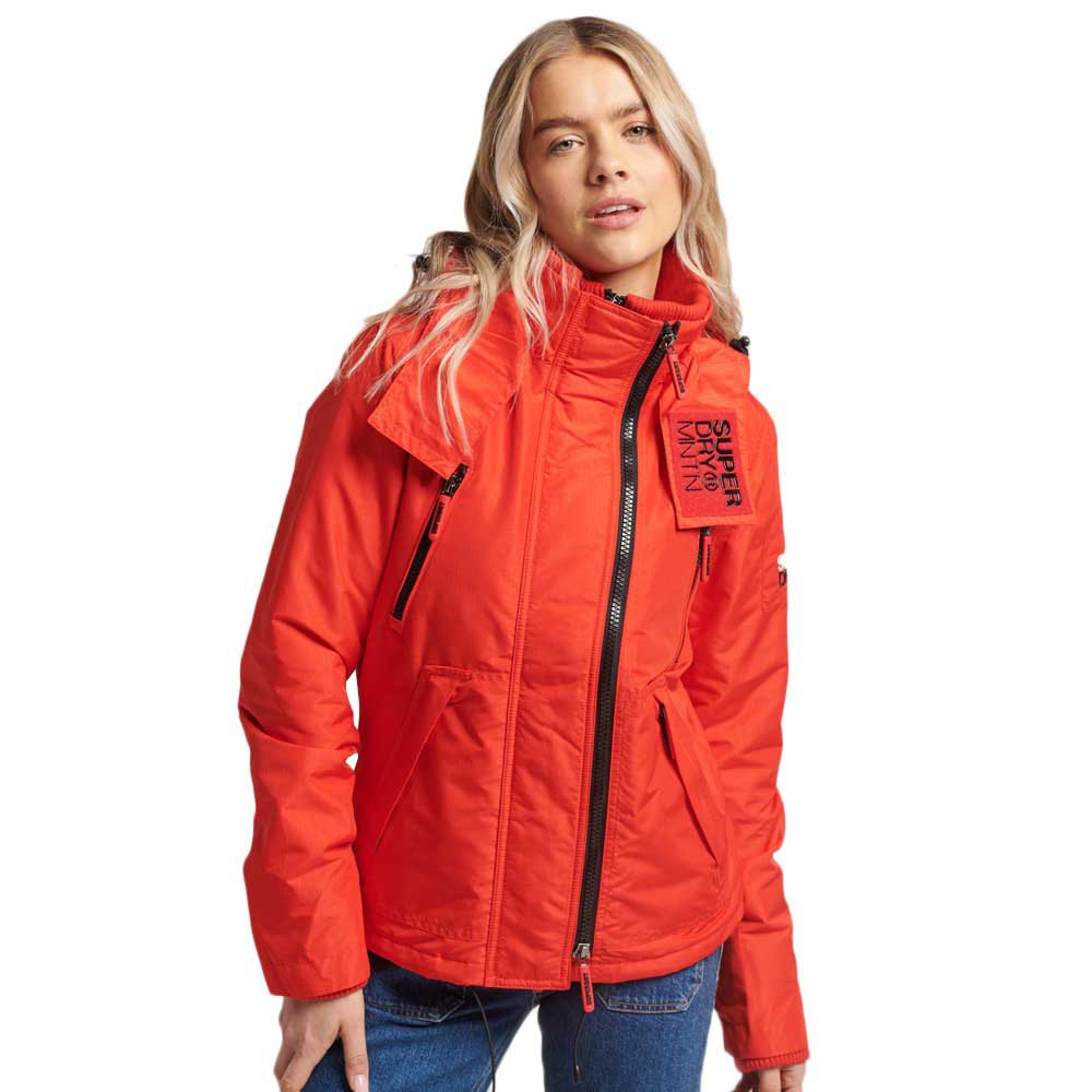 superdry mountain windcheater jacket rouge xl femme